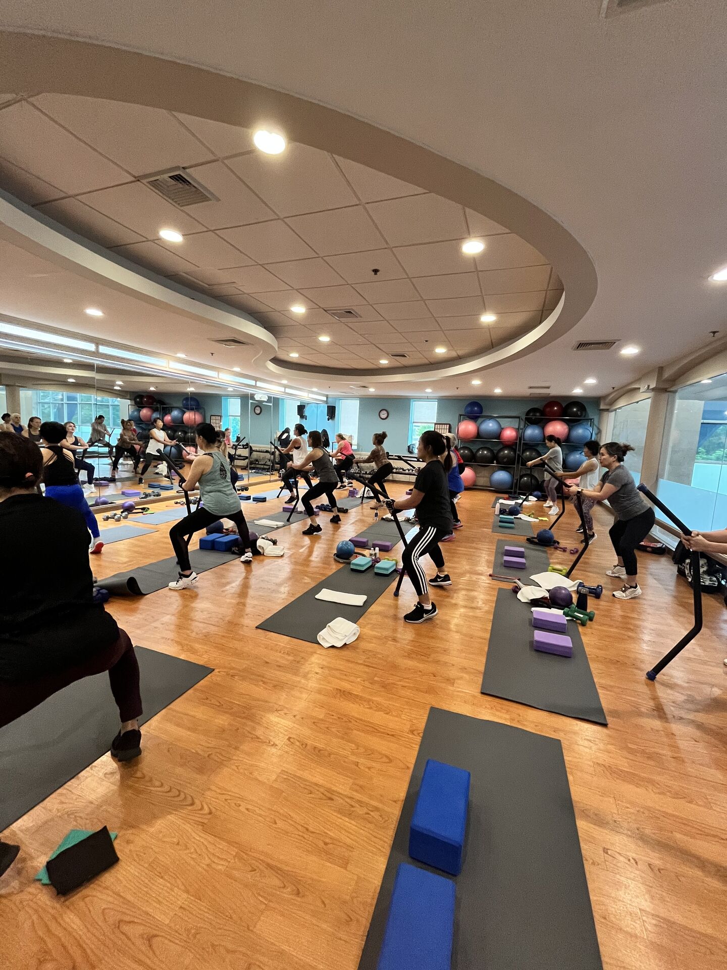 CGI group exercise and Taorobics class
