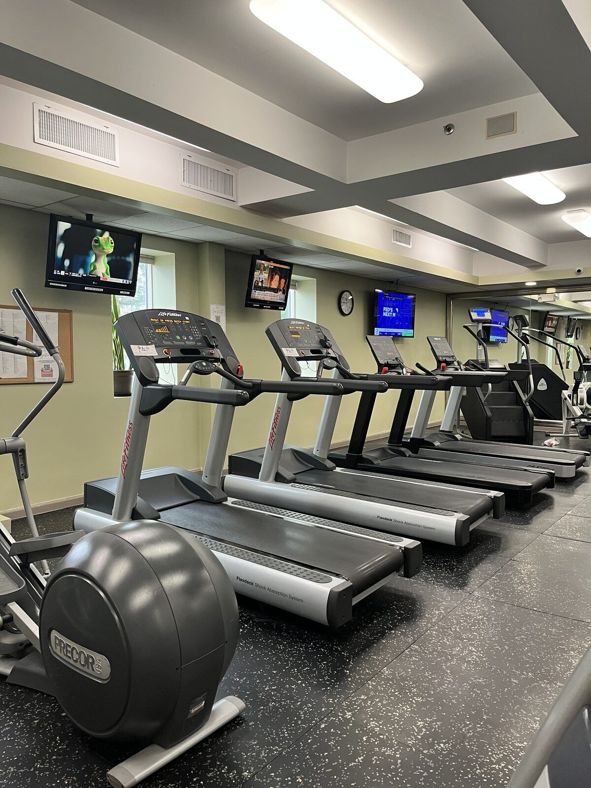 CGI private gym — cardio and strength floor, boutique and fully equipped