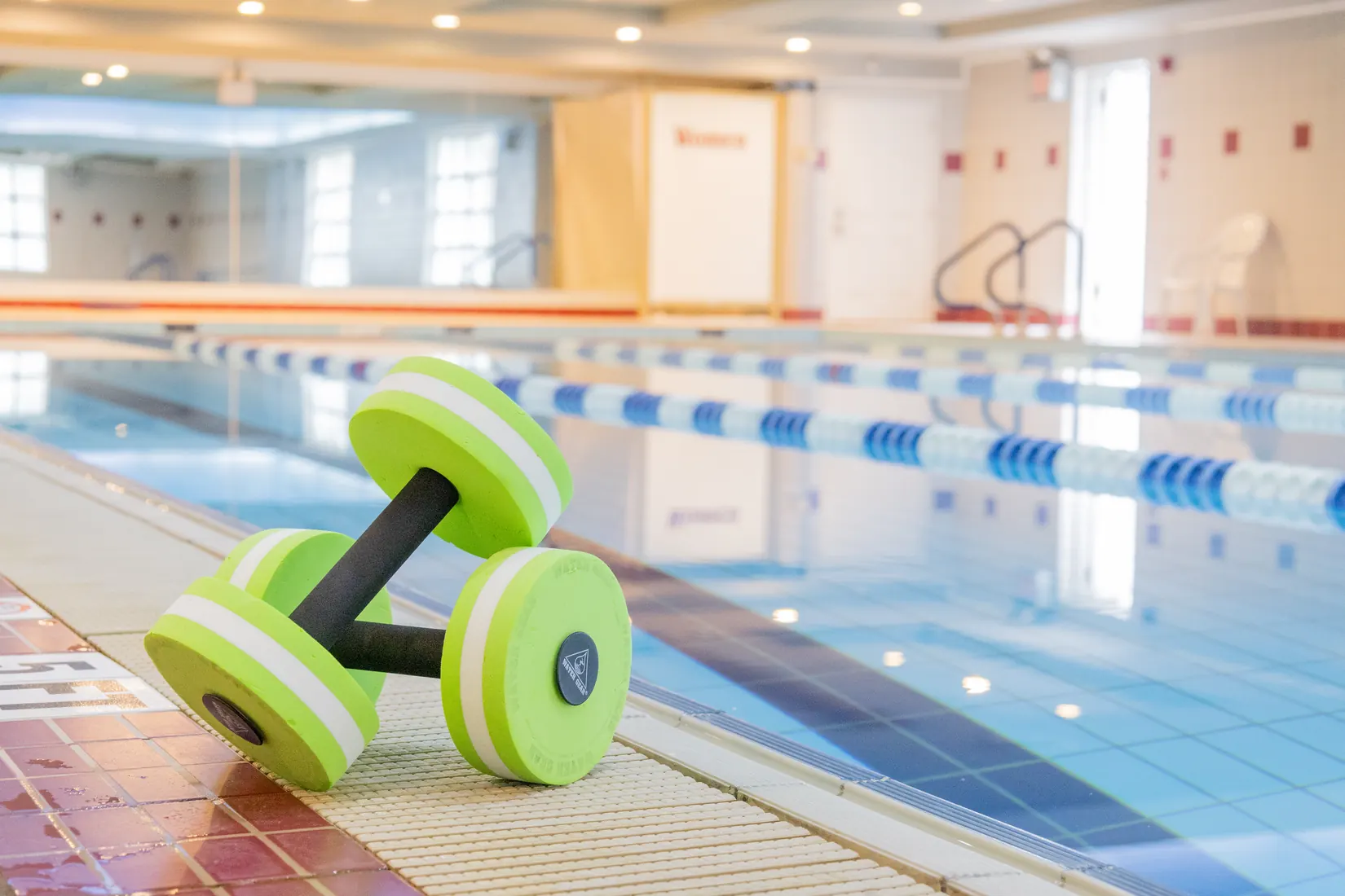 CGI 25-yard heated ionized indoor pool in Closter, NJ