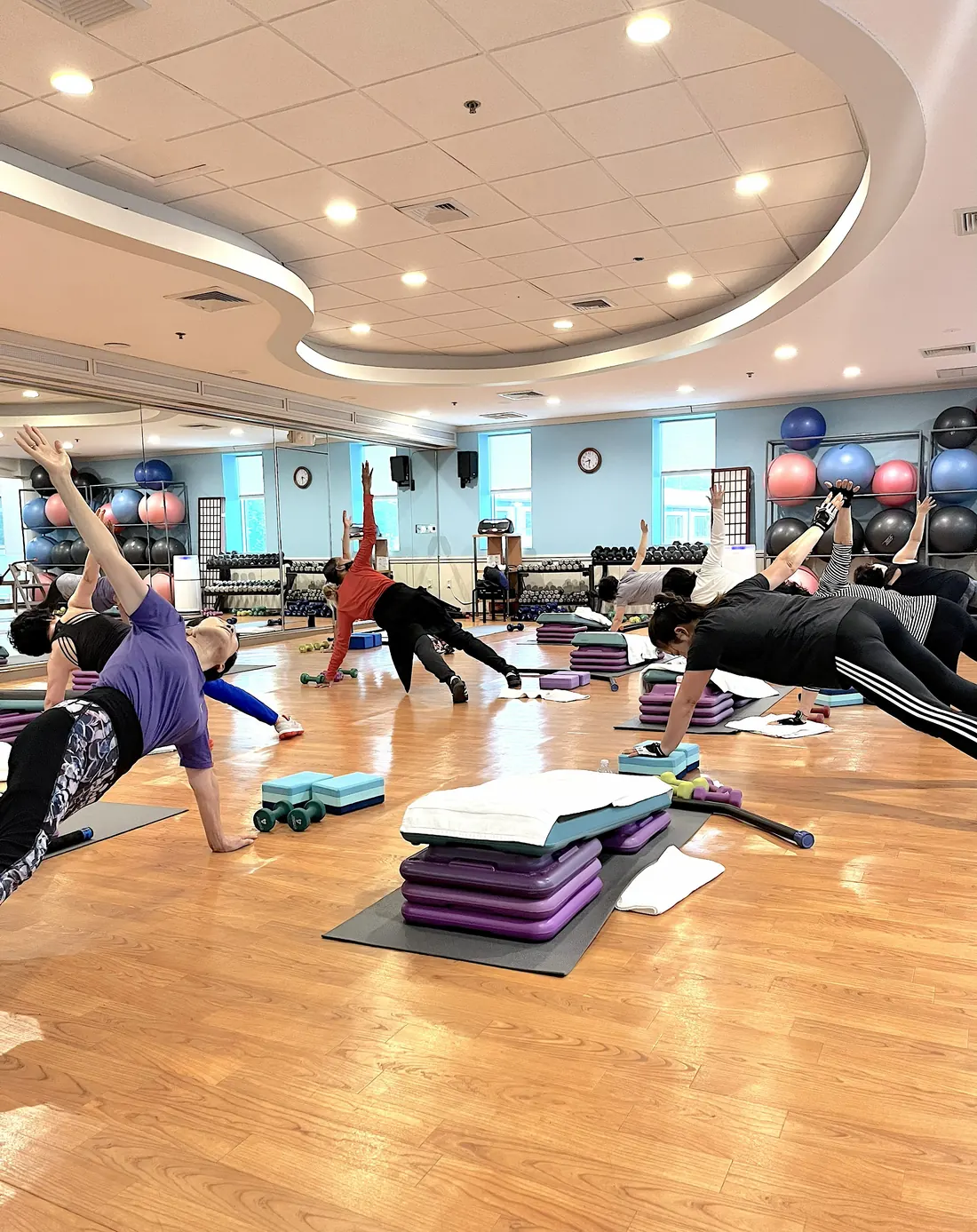 Strength and conditioning classes at CGI