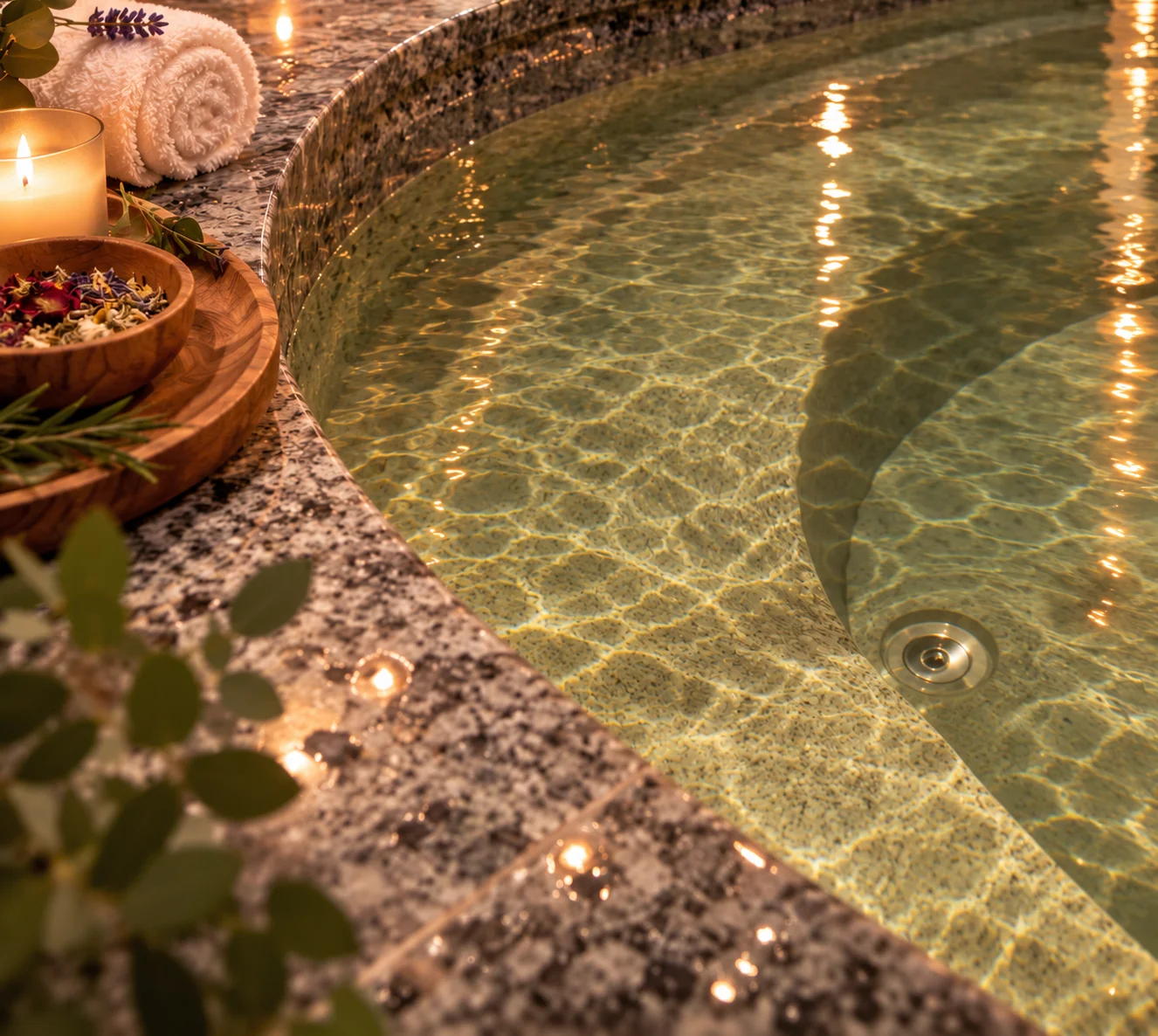 Women's herbal tub at CGI